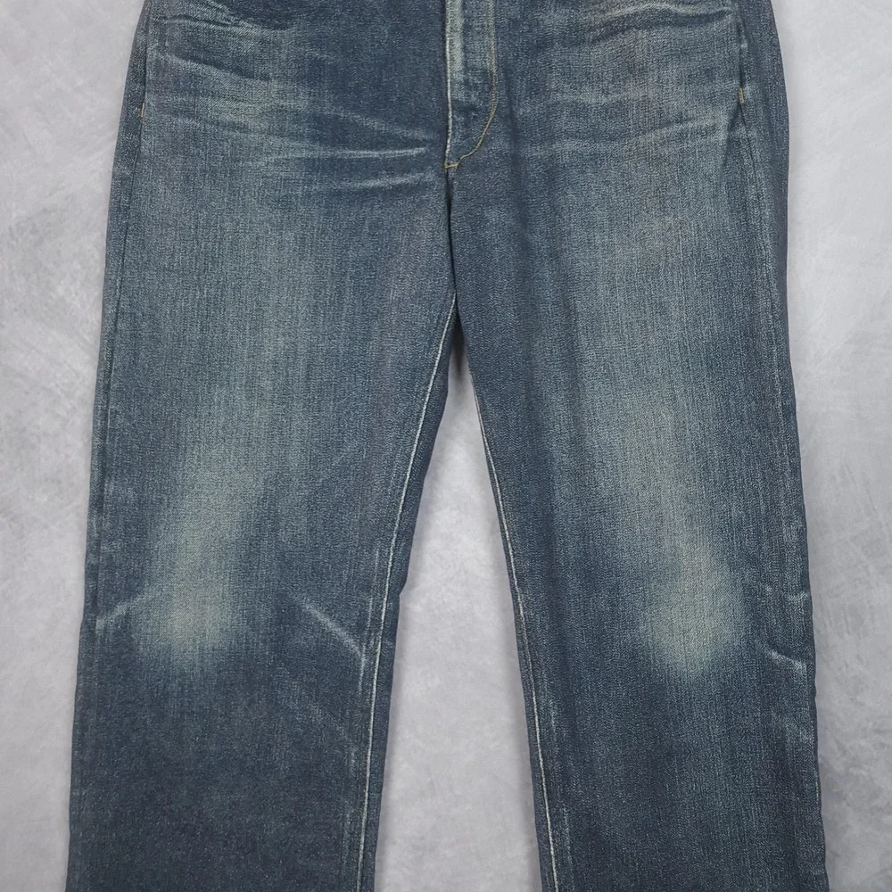 Rag & Bone Miramar Pants Mens 33 Blue Fit 4 Straight Cotton Terry